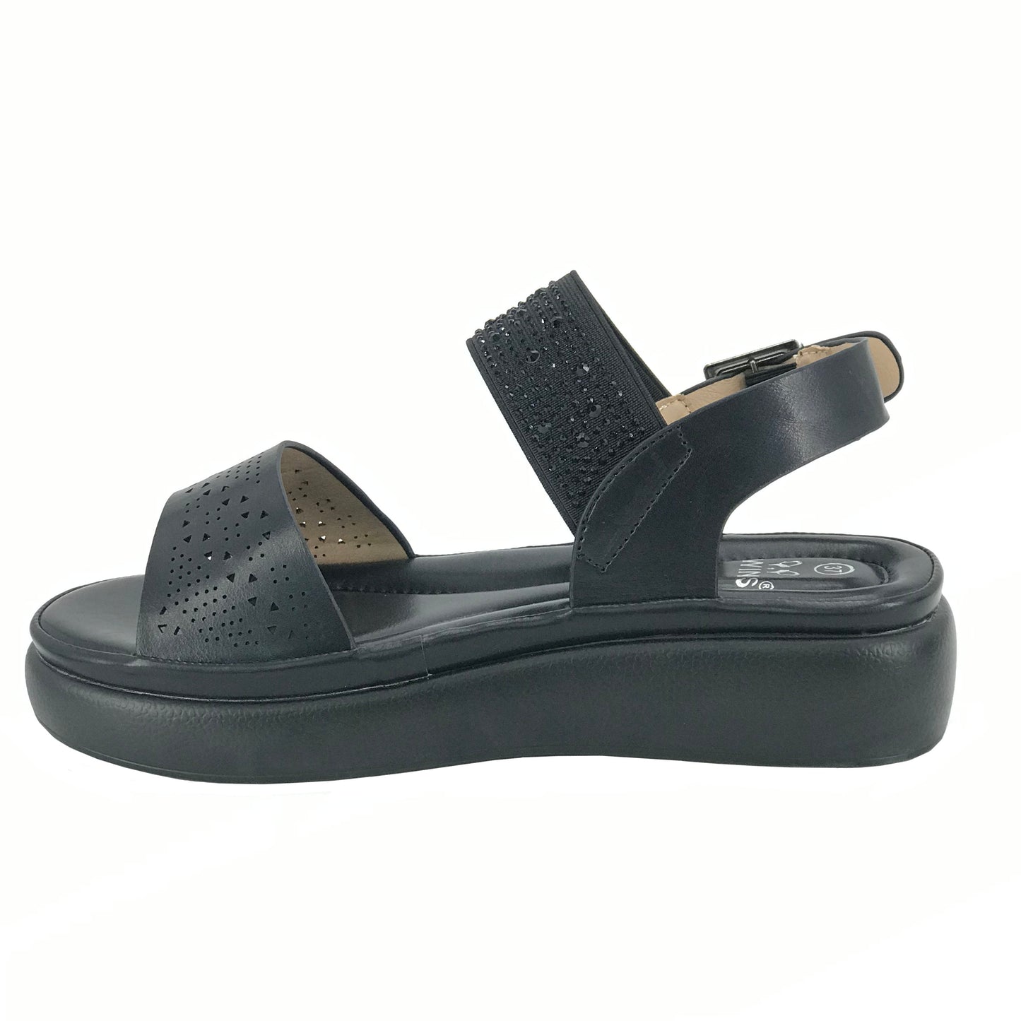 Abrazo a los pies en Negro